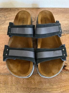 NAOT Men's Climb Black  Slides Sandals EUR 42